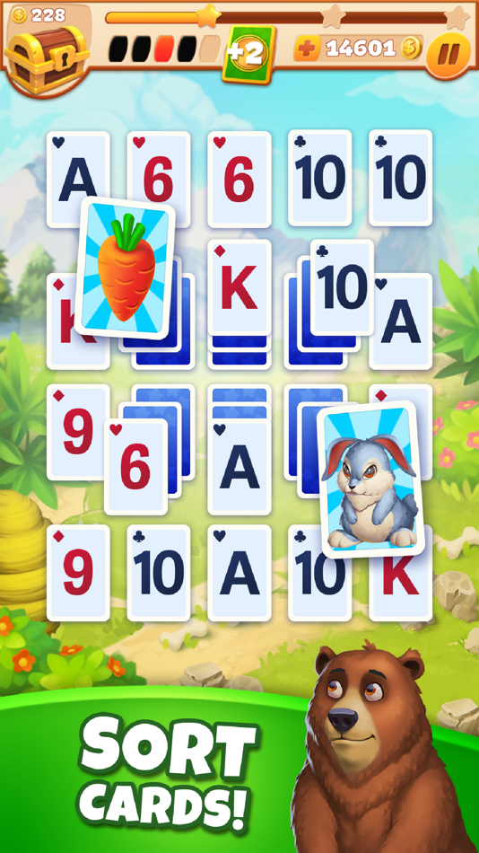#2. Solitaire Tribes:Tripeaks game (iOS) 게시자: HC GLOBAL DISTRIBUTION LIMITED