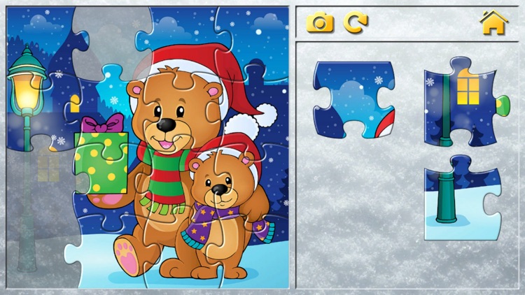 Christmas Games - Kids Puzzles screenshot-4