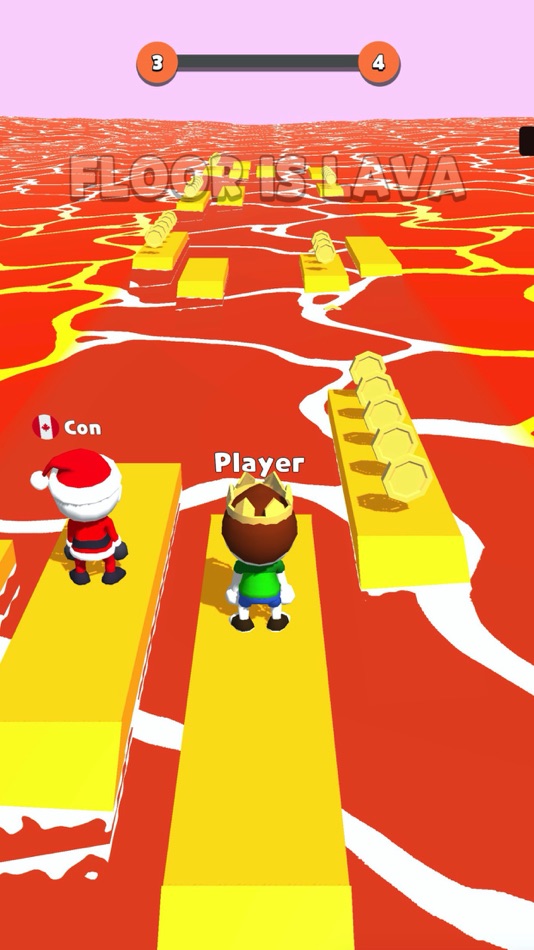 #2. Floor is Lava 3D (iOS) 由: Svyatoslav Fedoriv