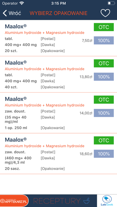 Aptekarz Baza Leków Screenshot