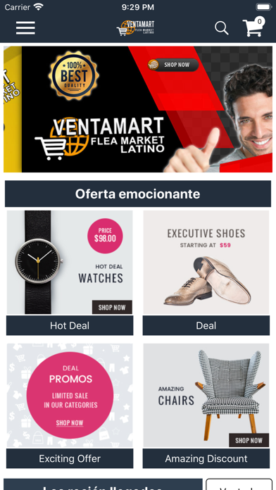 VentaMart - Flea Market Latino Screenshot