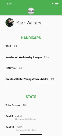 Game screenshot GolfLeagueSite hack