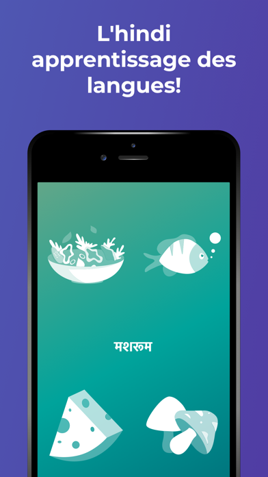 Screenshot #1 pour Drops: langue hindi