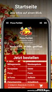 How to cancel & delete pizza perfekt holzgerlingen 1