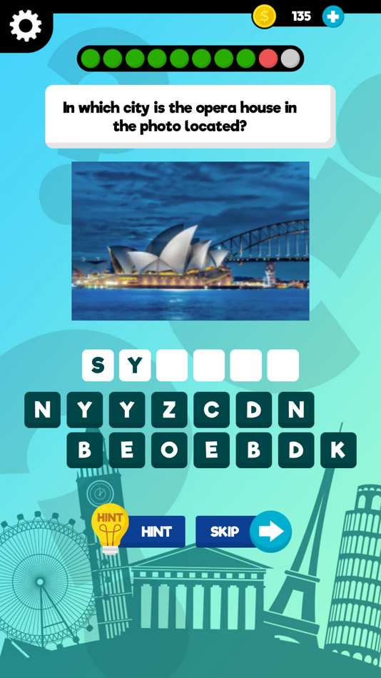#2. Where In The World?: Quiz Game (iOS) 由: Daniel Baczkowski