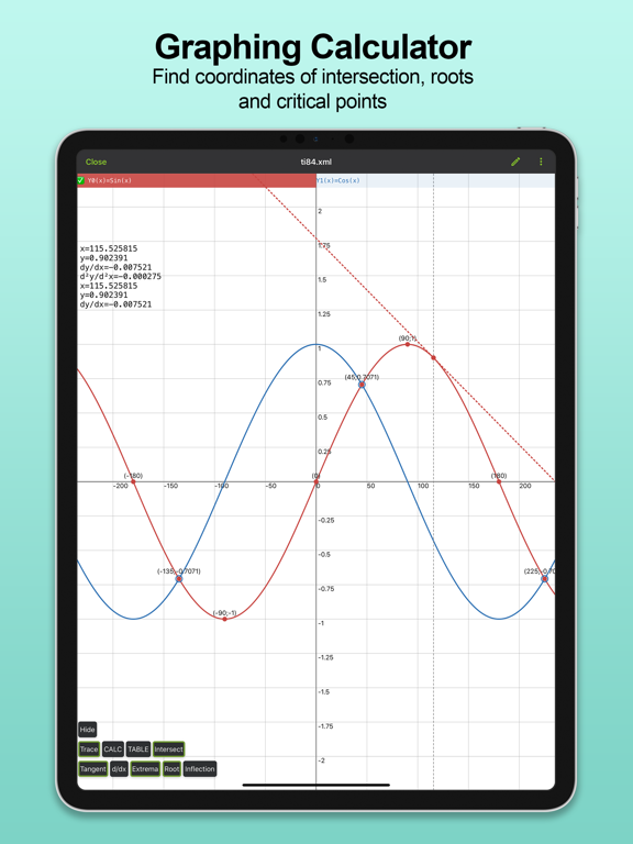 Screenshot #5 pour Calculatrice graphique 84