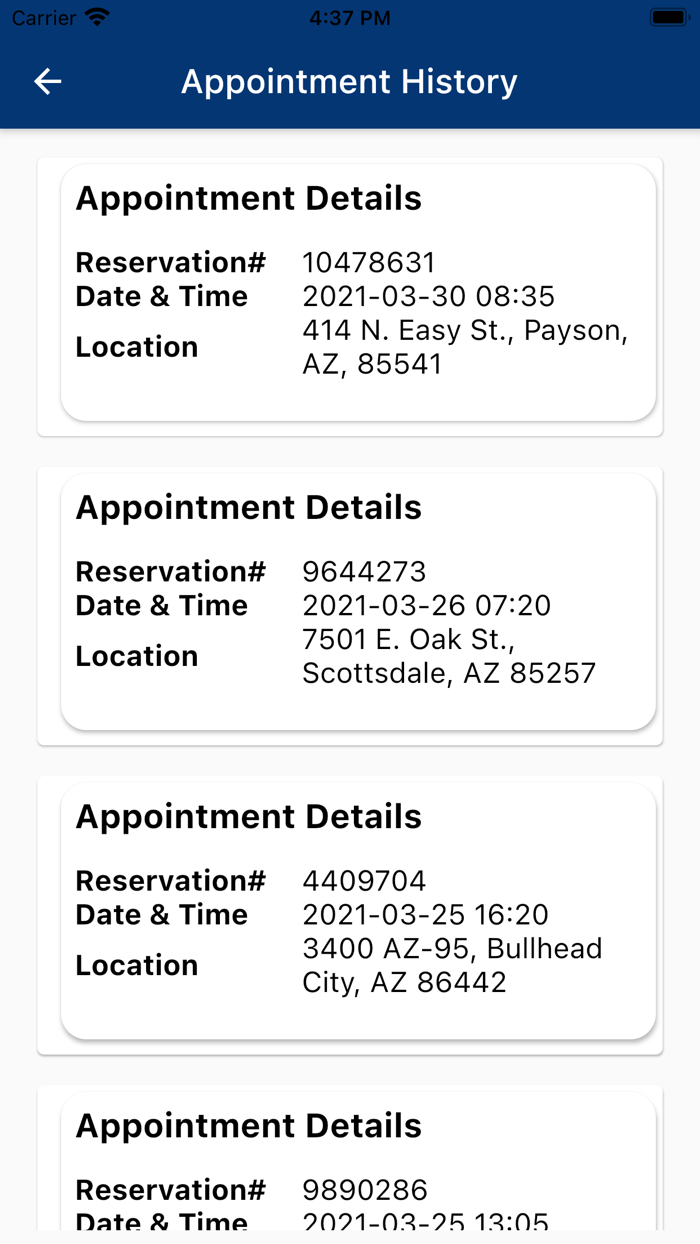 Embry Health Patient App