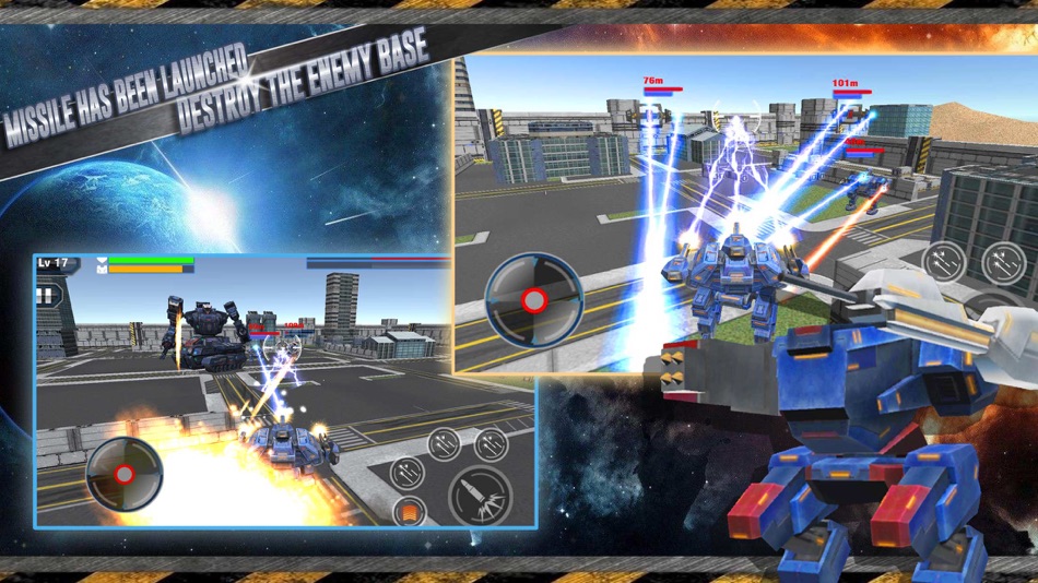 #1. Robot Strike 3D (iOS) 由: Hefei Souchong Technology Co., Ltd.