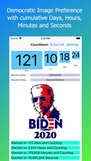 election countdown 3 2 1 iphone screenshot 2