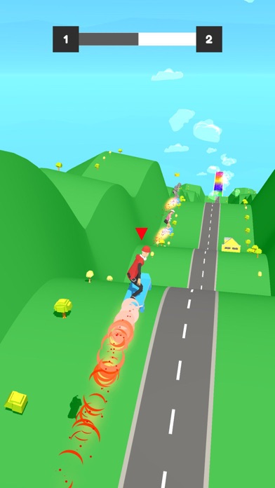 Jet Skate Race : Wave Hills Screenshot