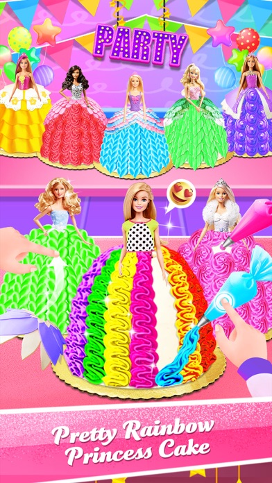 Rainbow Pastel Cake Screenshot