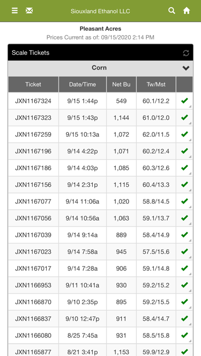 Siouxland Ethanol LLC Screenshot