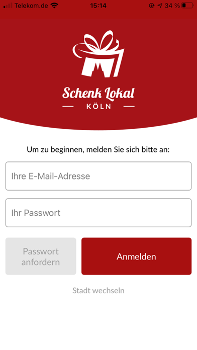 Schenk Lokal Screenshot