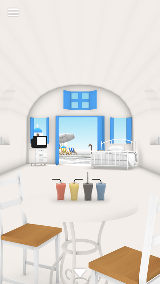 #9. Escape Game: Santorini (iOS) Podle: Jammsworks Inc.
