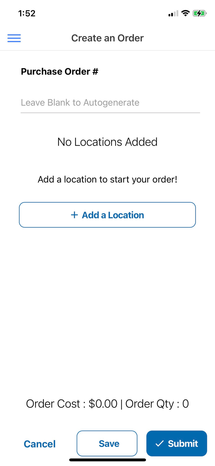 Collision Core Inventory