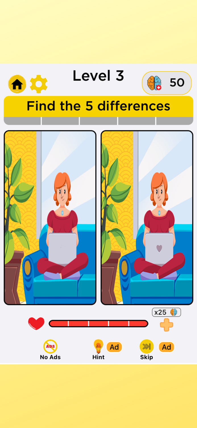 Difference Hero Fun Challenge