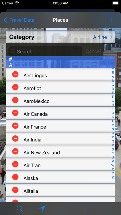 Trip Boss travel manager Screenshot