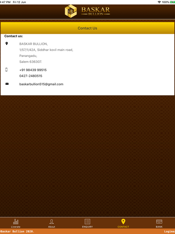 Screenshot #4 pour Baskar Bullion