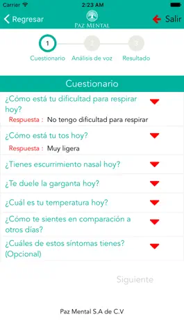 Game screenshot Prueba Voz Paz Mental hack