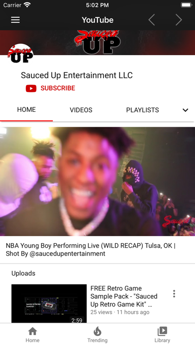 Sauced Up Radio Screenshot