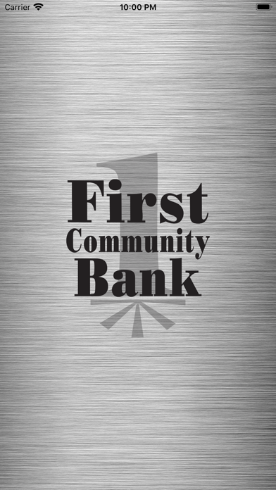 First Community Bank Nebraska Screenshot