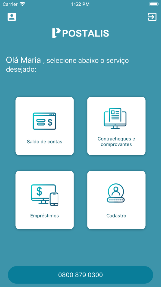 #3. Postalis (iOS) 由: Postalis - Instituto de Previdência Complementar
