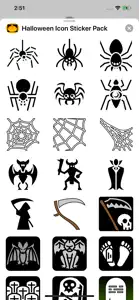 Halloween Icon Sticker Pack screenshot #5 for iPhone