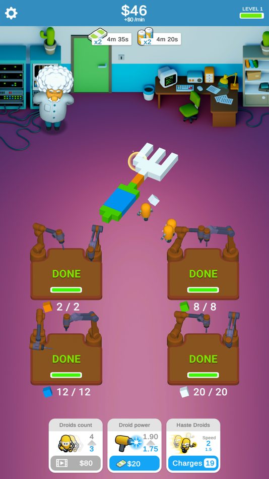 #9. Robotics Idle (iOS) 来自: Volodymyr Delinskyi