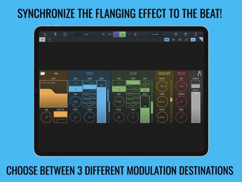 BLEASS Flanger AUv3 Pluginのおすすめ画像2