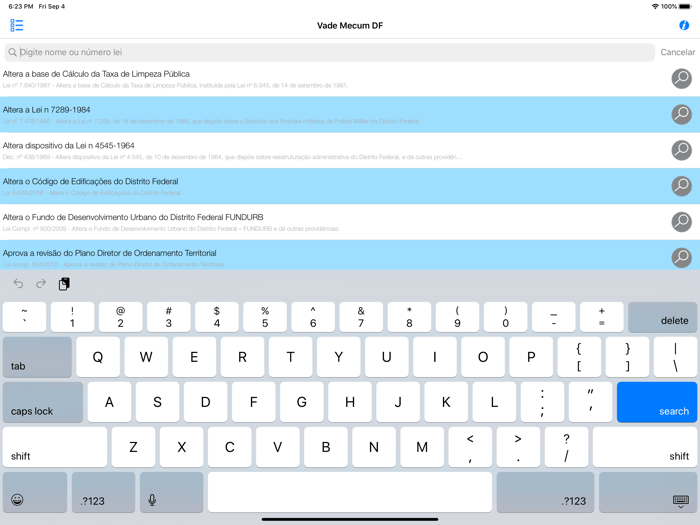 Vade Mecum Distrito Federal