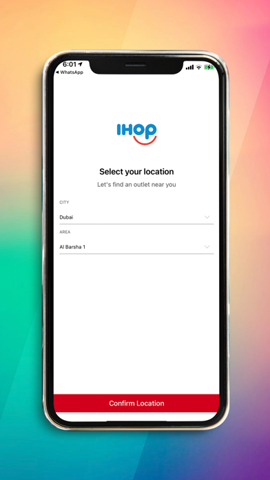 IHOP UAE Screenshot