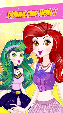 Game screenshot Pony Princess Girls Dress Up apk