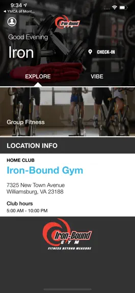 Game screenshot Iron Bound Gym apk