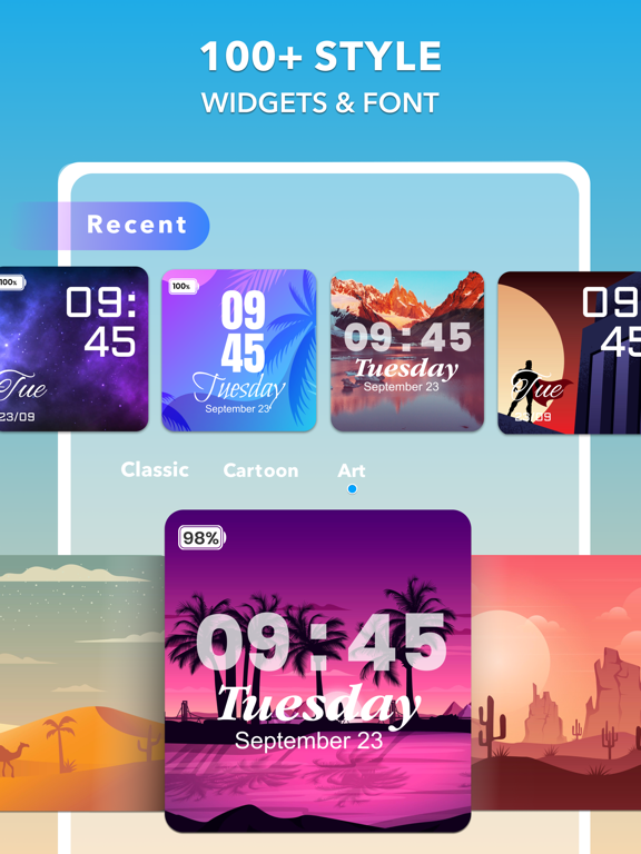 Screenshot #6 pour Photo Widget: Go Widgets
