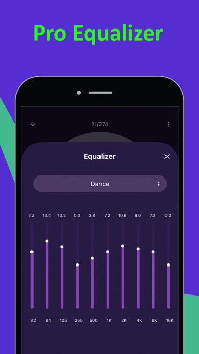 Bass Booster Music Player Screenshot