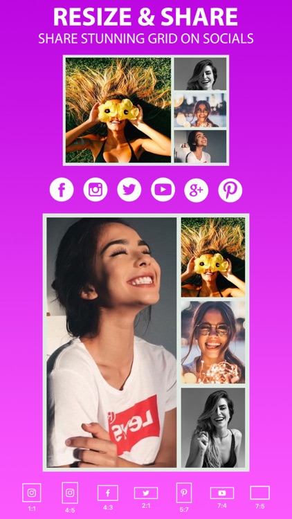 Photo Collage Maker • Pic Grid screenshot-4