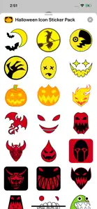 Halloween Icon Sticker Pack screenshot #1 for iPhone