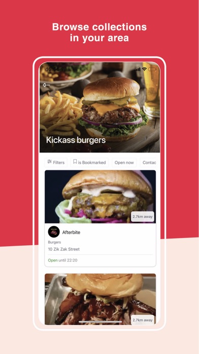 Wolf - restaurants & store app Screenshot