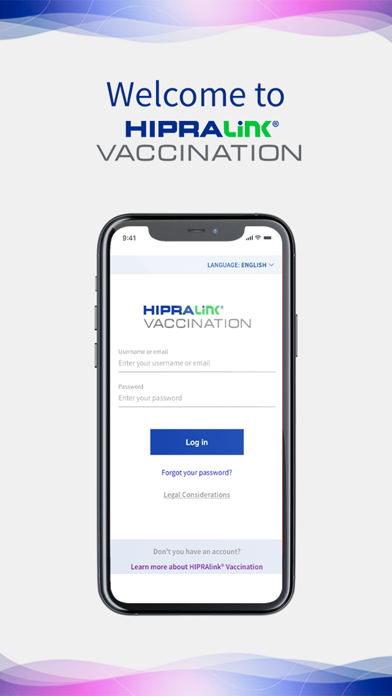 Screenshot #1 pour HIPRAlink® Vaccination