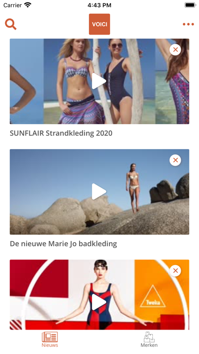 Voici Lingerie Screenshot
