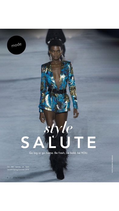 début magazine Screenshot