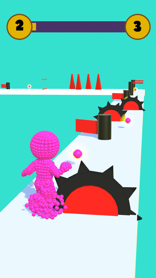 #2. Pixel Blob Giant Runner (iOS) Podle: Yalcin Catar