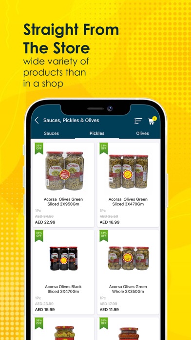 Offerkart Screenshot