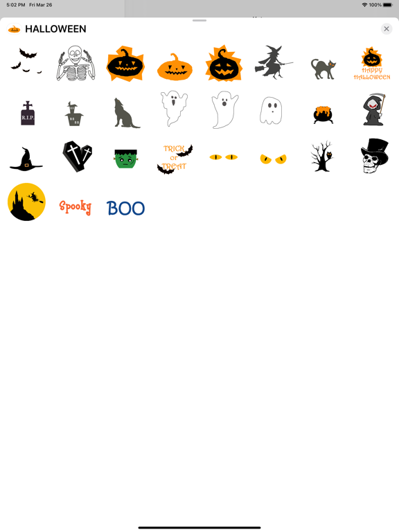 Screenshot #4 pour HALLOWEEN+ Sticker Pack