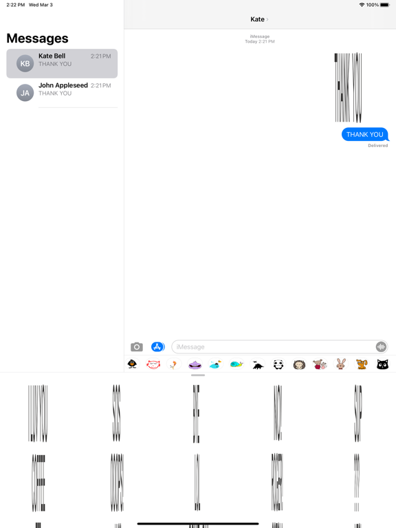 Screenshot #4 pour Secret MSG Sticker Pack
