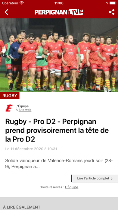 Perpignan Live : Actu & Sport Screenshot