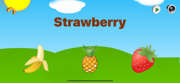 Fruits Learning Game