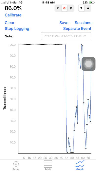 Mystrica Colorimeter Screenshot