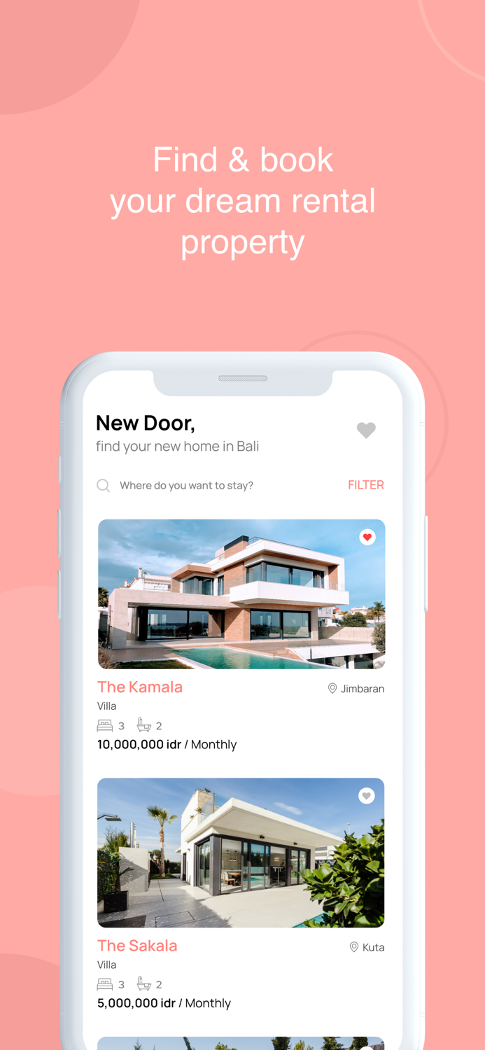 New Door Bali Property Rentals