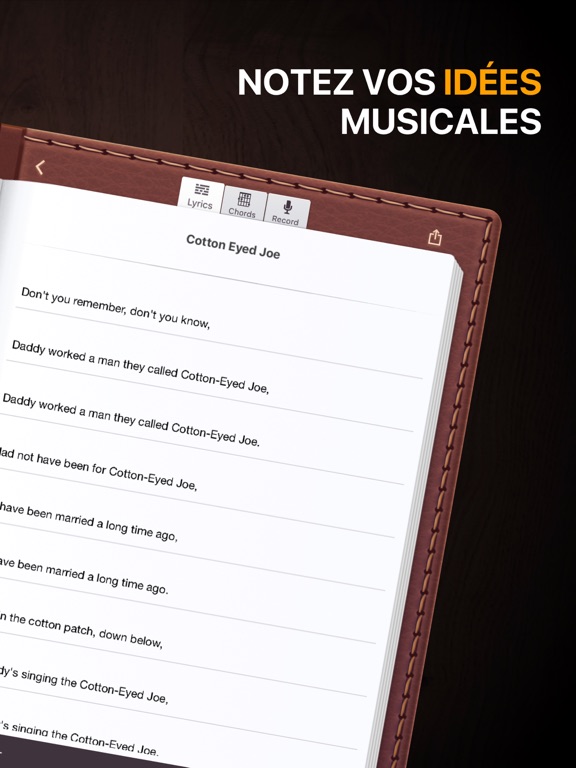 Screenshot #5 pour Songwriting: Creation Chansons